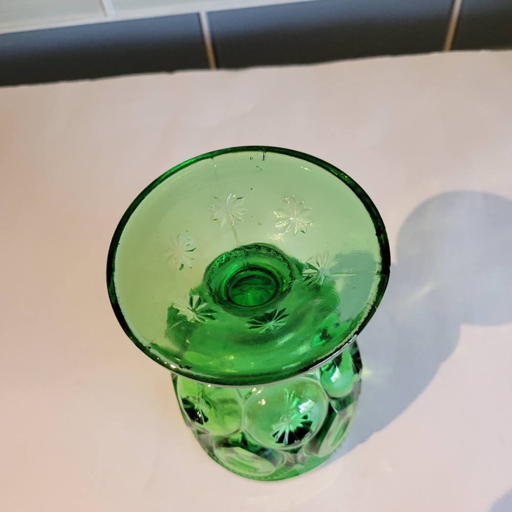 L. E. Smith Moon & Stars Water Goblet - Picture 4 of 8